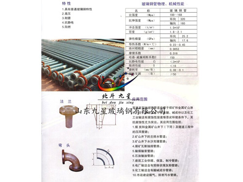 玻璃钢压力管道